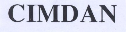 Mẫu nhãn hiệu CIMDAN