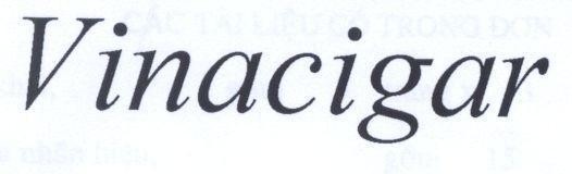 Mẫu nhãn hiệu VINACIGAR