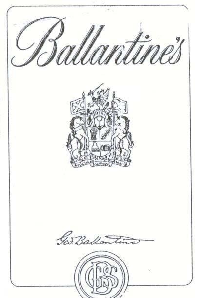 Mẫu nhãn hiệu BALLANTINE S GBS GEO BALLABTINE