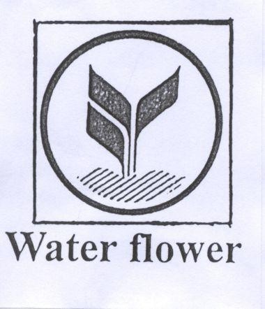 Mẫu nhãn hiệu WATER FLOWER