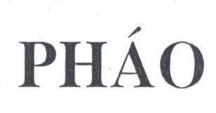 Mẫu nhãn hiệu Pháo