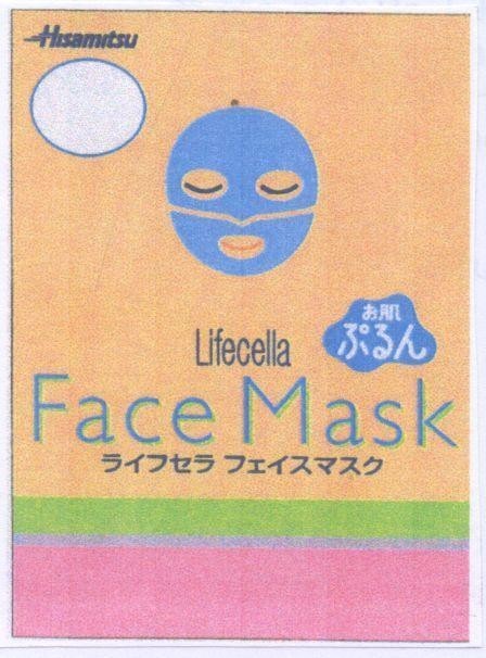 Mẫu nhãn hiệu LIFECELLA FACE MASK HISAMITSU O HADA PURUN DA CO DAN DAN HOI ON OA RA I FU SE RA FE I SU MA SU KU MA