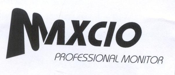 Mẫu nhãn hiệu MAXCIO PROFESSIONAL MONITOR