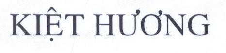 Mẫu nhãn hiệu Kiệt Hương