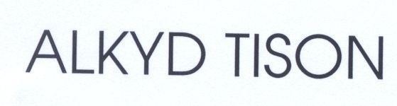 Mẫu nhãn hiệu ALKYD TISON