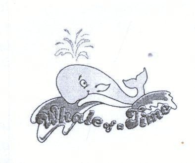 Mẫu nhãn hiệu WHALE OF A TIME