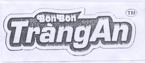 Mẫu nhãn hiệu BON BON TRANG AN TM
