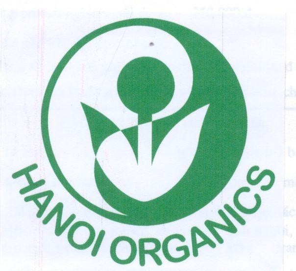 Mẫu nhãn hiệu HANOI ORGANICS
