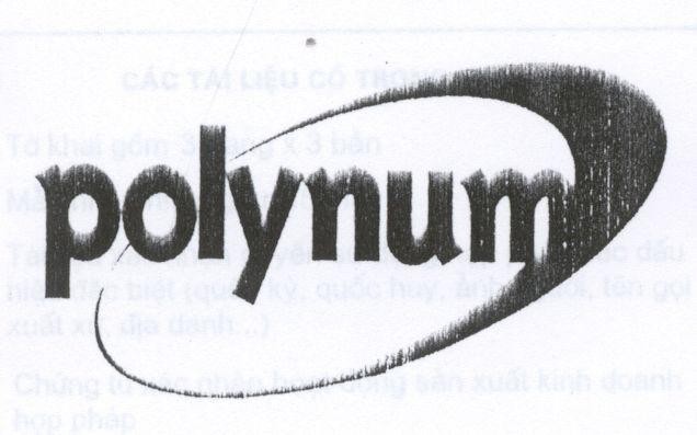 Mẫu nhãn hiệu POLYNUM