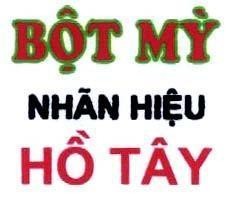Mẫu nhãn hiệu Bột Mỳ Hà Nội Nhãn Hiệu Hồ Tây