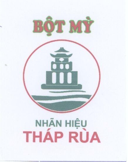 Mẫu nhãn hiệu Bột Mỳ Hà Nội Nhãn Hiệu Tháp Rùa