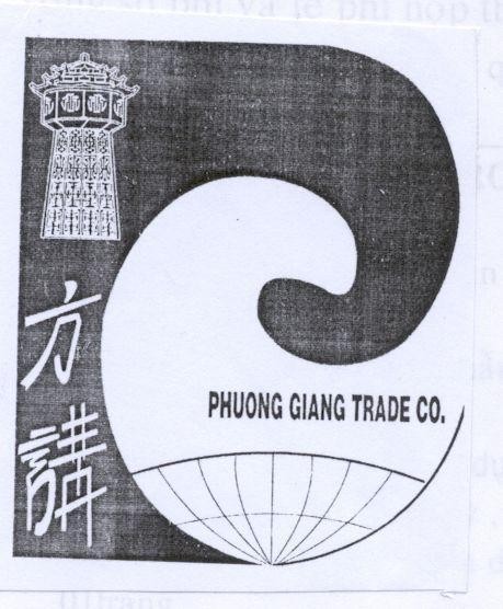 Mẫu nhãn hiệu PHUONG GIANG TRADE CO. PG FANG JIANG