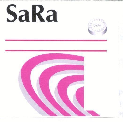 Mẫu nhãn hiệu SARA 500