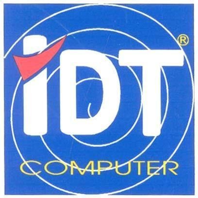 Mẫu nhãn hiệu IDT COMPUTER
