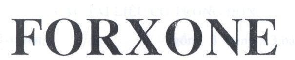 Mẫu nhãn hiệu FORXONE