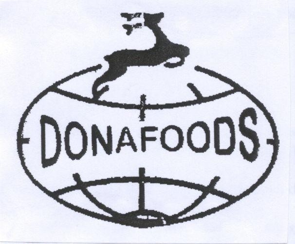 Mẫu nhãn hiệu DONAFOODS