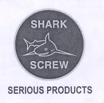 Mẫu nhãn hiệu SHARK SCREW SERIOUS PRODUCTS