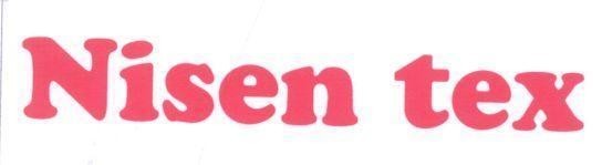 Mẫu nhãn hiệu NISEN TEX