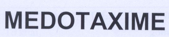 Mẫu nhãn hiệu MEDOTAXIME