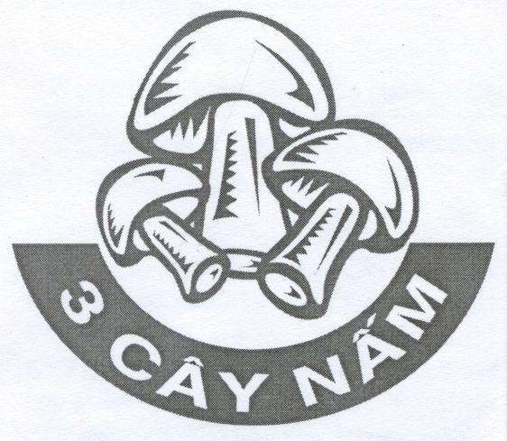 Mẫu nhãn hiệu 3 Cây Nấm