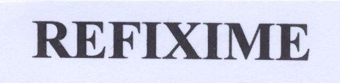 Mẫu nhãn hiệu REFIXIME
