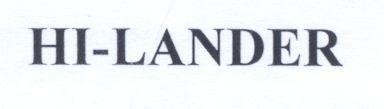 Mẫu nhãn hiệu HI-LANDER