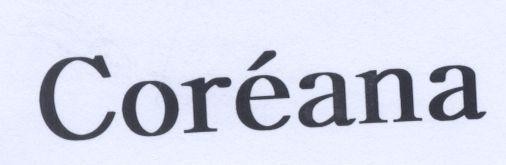 Mẫu nhãn hiệu COREANA