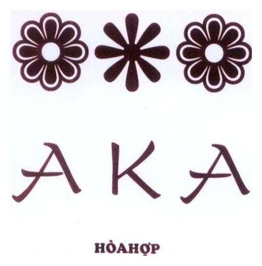 Mẫu nhãn hiệu AKA HOAHOP