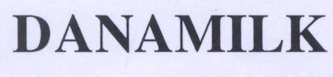 Mẫu nhãn hiệu DANAMILK