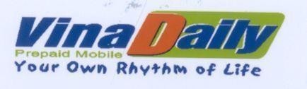Mẫu nhãn hiệu VINADAILY PREPAID MOBILE YOUR OWN RHYTHM OF LIFE