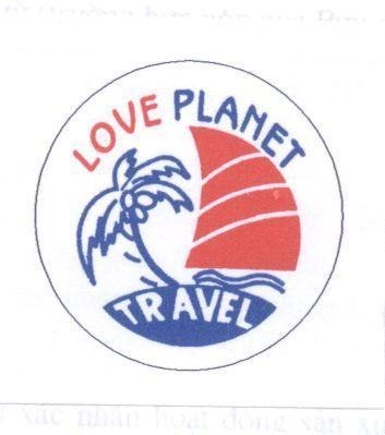 Mẫu nhãn hiệu LOVE PLANET TRAVEL