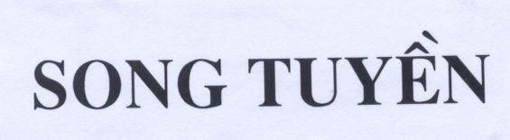 Mẫu nhãn hiệu Song Tuyền