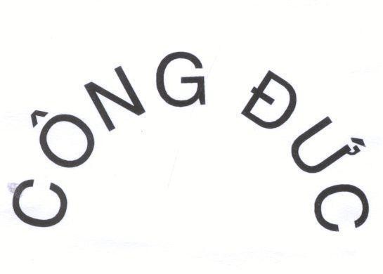 Mẫu nhãn hiệu Công Đức
