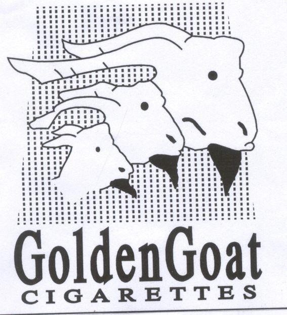Mẫu nhãn hiệu GOLDENGOAT CIGARETTES