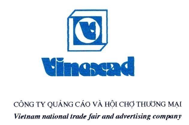 Mẫu nhãn hiệu V VINEXAD CÔNG TY QUảNG CáO Và HộI CHợ THƯƠNG MạI VIETNAM NATIONAL TRADE FAIR AND ADVERTISING COMPANY