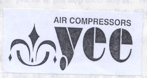 Mẫu nhãn hiệu AIR COMPRESSORS YEE