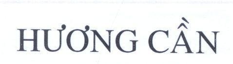 Mẫu nhãn hiệu HƯƠNG CầN