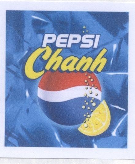 Mẫu nhãn hiệu PEPSI CHANH