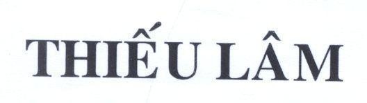Mẫu nhãn hiệu THIếU LÂM