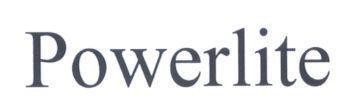 Mẫu nhãn hiệu POWERLITE