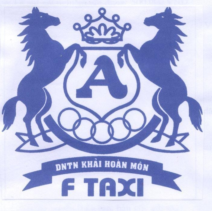 Mẫu nhãn hiệu A DNTN Khải Hoàn Môn F TAXI