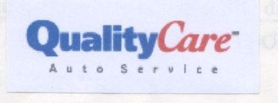 Mẫu nhãn hiệu QUALITYCARE AUTO SERVICE TM
