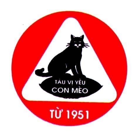 Mẫu nhãn hiệu CON MèO TàU Vị YểU Từ 1951