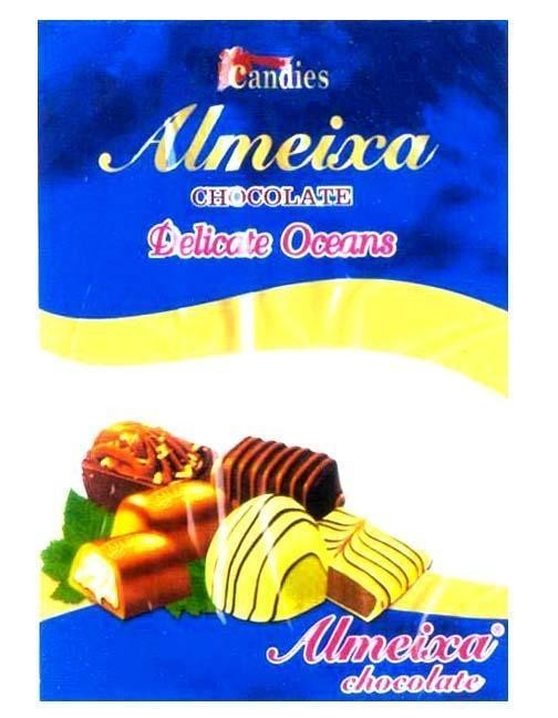 Mẫu nhãn hiệu ALMEIXA OCEANS CANDIES CHOCOLATE DELICATE