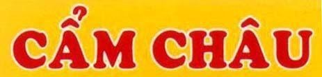 Mẫu nhãn hiệu CẩM CHÂU