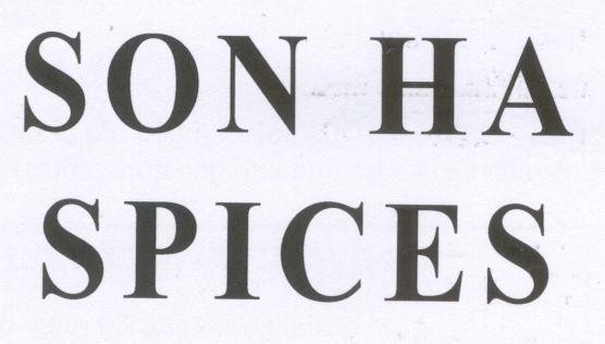 Mẫu nhãn hiệu SON HA SPICES