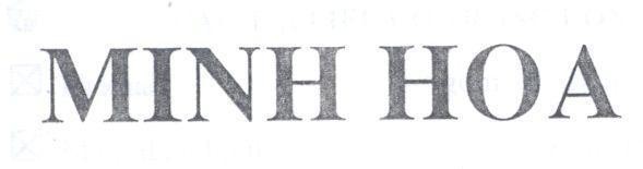 Mẫu nhãn hiệu MINH HOA