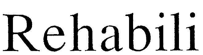 Mẫu nhãn hiệu REHABILI