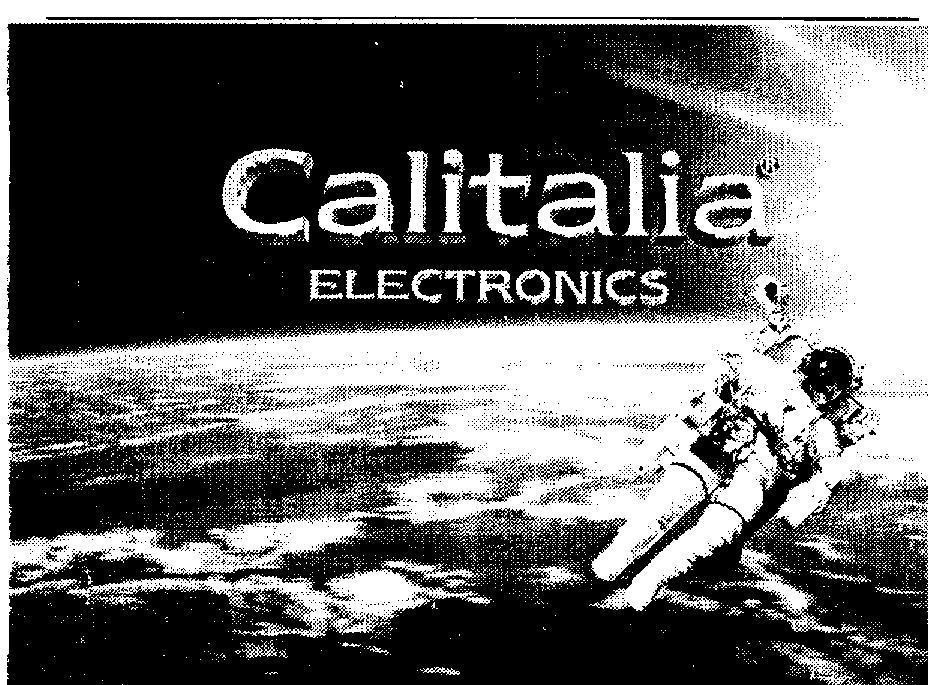 Mẫu nhãn hiệu CALITALIA ELECTRONICS