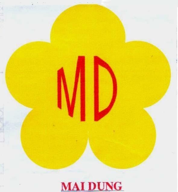 Mẫu nhãn hiệu MD MAI DUNG